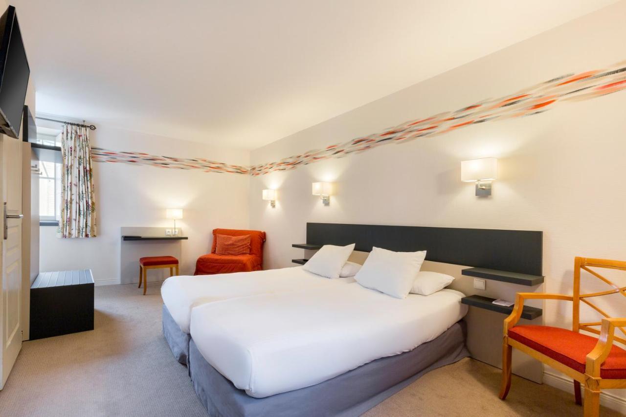 Hotel Restaurant Le Dauphin Et Le Spa Du Prieure Caen Eksteriør bilde