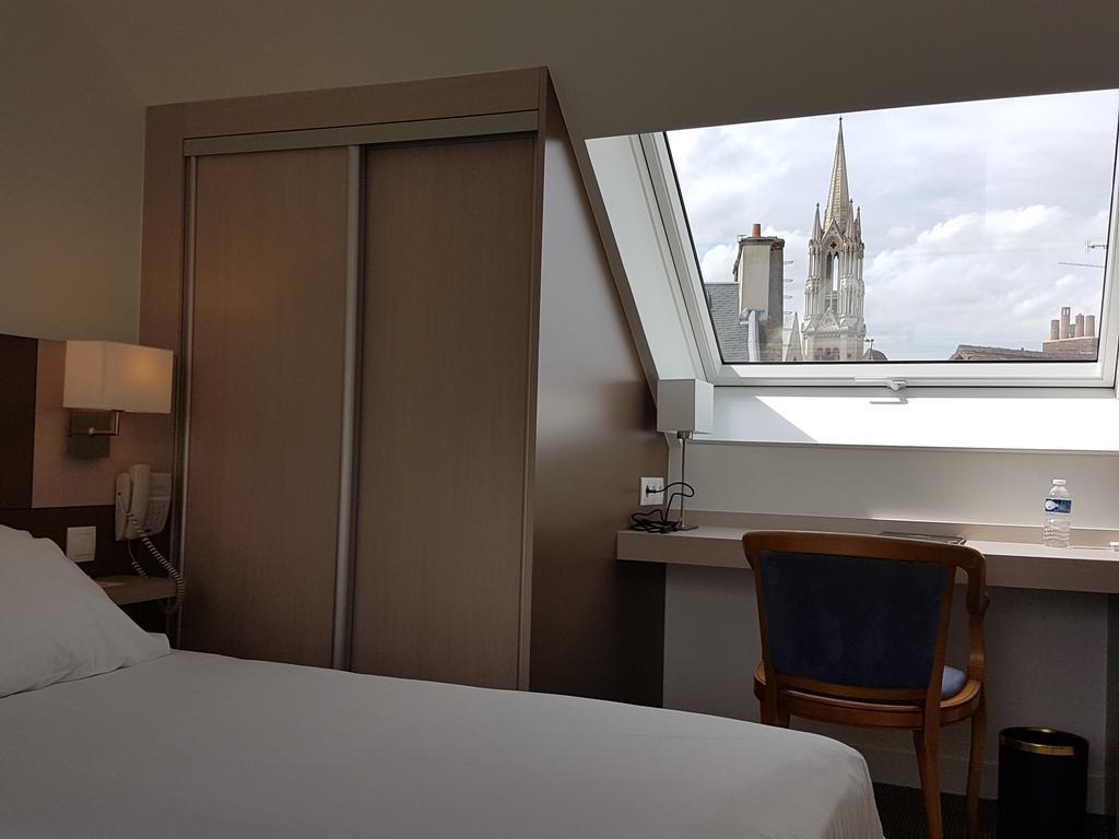 Hotel Restaurant Le Dauphin Et Le Spa Du Prieure Caen Eksteriør bilde