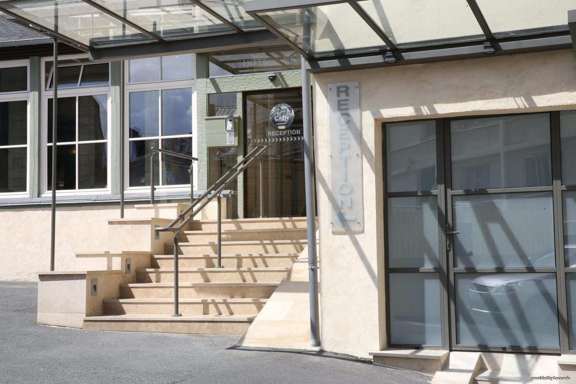 Hotel Restaurant Le Dauphin Et Le Spa Du Prieure Caen Eksteriør bilde
